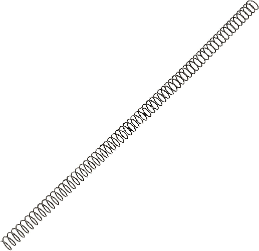 Felowes Pacchetto di 100 spirali in metallo da 10 mm - fino a 60 pagine - colore nero
