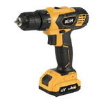 Trapano blim A batteria 12V 1.5ah - parco massimo 28nm - 2 navi 0-400/0-1500rpm - colore giallo