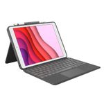 Logitech Custodia Logitech Combo Touch con tastiera wireless retroilluminata per iPad 7a e 8a generazione 10.2