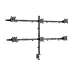 Conceptronic Equip Staffa di montaggio da scrivania per 6 monitor articolati da 17"-32”
