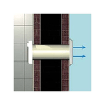 Vortice Punto M 100-4 Pirll Aspiratore Mm.100 Da Muro-Vetro Longlife Con Rilevatore Di Presenza