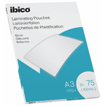 Ibico 627319 pellicola per plastificatrice A3 100 pz