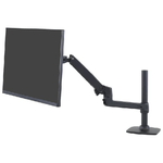 Ergotron LX Series LX DESK MOUNT LCD MONITOR ARM TALL POLE 86,4 cm (34) Nero Scrivania