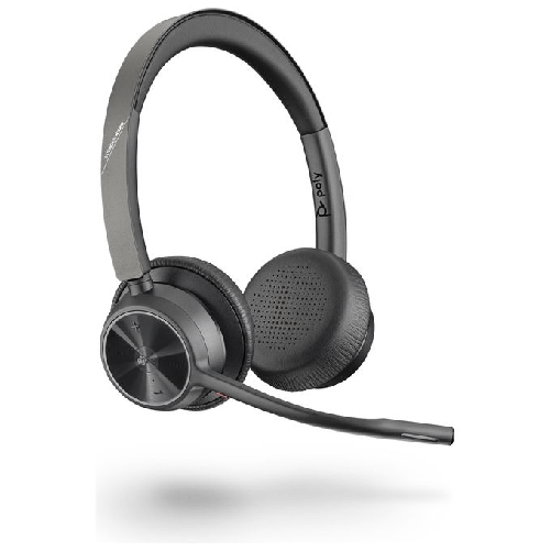POLY-Voyager-4320-UC-Auricolare-Wireless-A-Padiglione-Ufficio-USB-tipo-A-Bluetooth-Nero