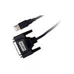 LogiLink-USB---D-SUB-25-Adapter-Cable-1.8m-18-m-D-sub--DB-25--Nero