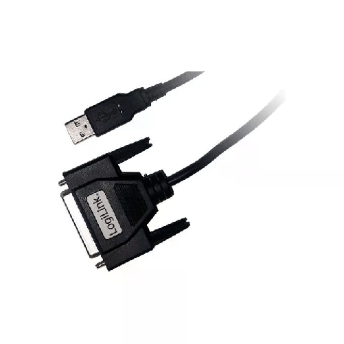 LogiLink-USB---D-SUB-25-Adapter-Cable-1.8m-18-m-D-sub--DB-25--Nero