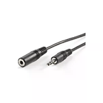 Link cavo stereo jack 3.5 mm. prolunga scheda audio per cuffie-casse maschio-femmina mt. 10
