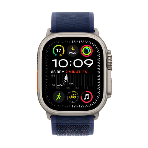 Apple-Watch-Ultra-2-GPS---Cellular-49mm-Cassa-in-Titanio-con-Blue-Trail-Loop---S-M