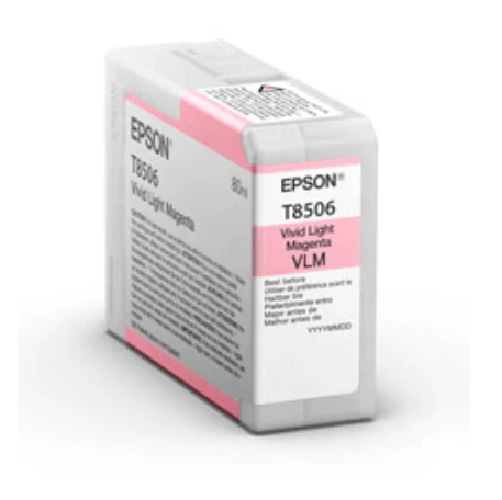 Epson ORIGINALE Epson Cartuccia d&#39inchiostro magenta (chiaro) C13T85060N T8506 80ml