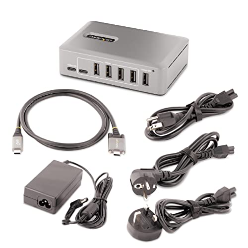 Hub-USB-C-3.0-StarTech.com-a-10-Porte-con-Alimentatore-da-65W