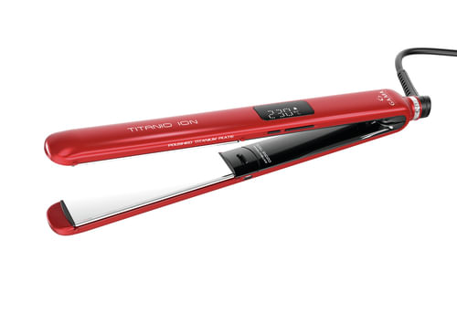 GA.MA-Piastra-Red-Digital-Titanio-4D--trafile-in-titanio-tecnologia-agli-ioni-e-ozono-anti-crespo-capelli-protetti-lisci-a-lungo-temperatura-regolabile-da-160-a-230°C-auto-spegnimento