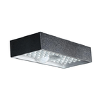 Elbat Lampada da Parete LED Solare Moderna - 6W - 800lm - Colore Nero