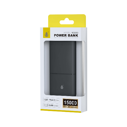 One Plus ES POWER BANK OMAR FAST CHARGE 15000 mAh NERO - 55,5 Watt - ND2053