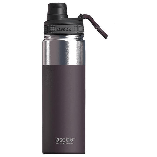 Asobu-Alpine-Flask-Trekking-530-ml-Acciaio-inossidabile-Borgogna