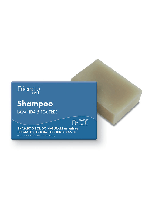 Friendly Soap FRIENDLY SOAP SHAMPOO SOLIDO IDRATANTE LAVANDA E TEA TREE