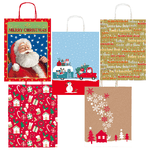 REX SADOCH Shopper carta kraft c/manici in carta ritorta 36x46x12cm fant