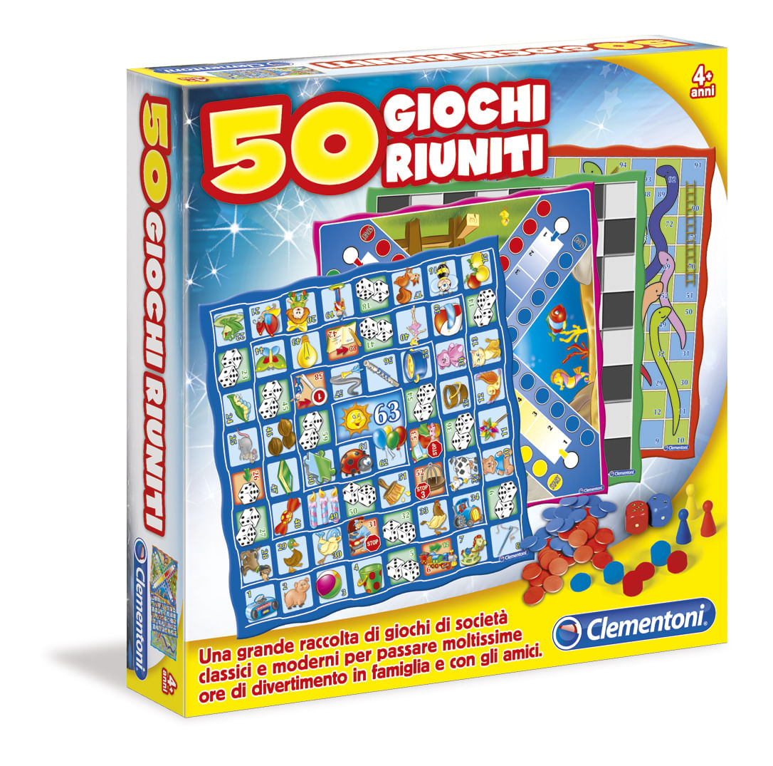 CLEMENTONI 50 GIOCHI RIUNITI