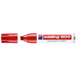 Edding 800 marcatore permanente Punta smussata Rosso 1 pz