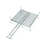 Sandrigarden Graticola Doppia Modello Largo con Piedi 350x400mm