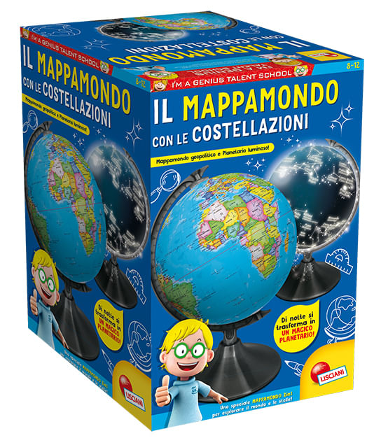 Lisciani I'M A GENIUS KIDS IL MAPPAMONDO CON LE COSTELLAZIONI
