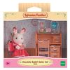 SYLVANIAN-FAMILIES--CONIGLIO-SORELLA-CIOCCOLATO-SET