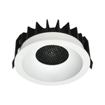 Faretto LED da Incasso 24W Chip LED COB Bridgelux a Nido d'Ape Colore Bianco CRI>90 CCT 3in1 3000K-6400K