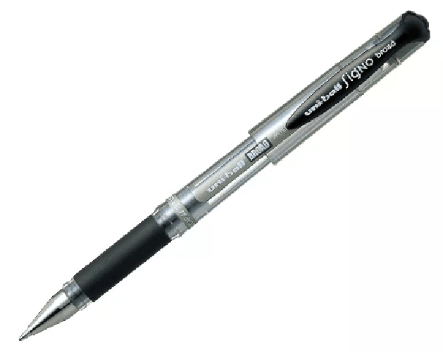 Uni-Ball-Signo-UM-153-Penna-in-gel-retrattile-Nero-1-pz