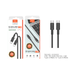 Movtek MOVTEK CAVO DATI TYPE-C to TYPE-C NERO 1,5m 60W - TB1322