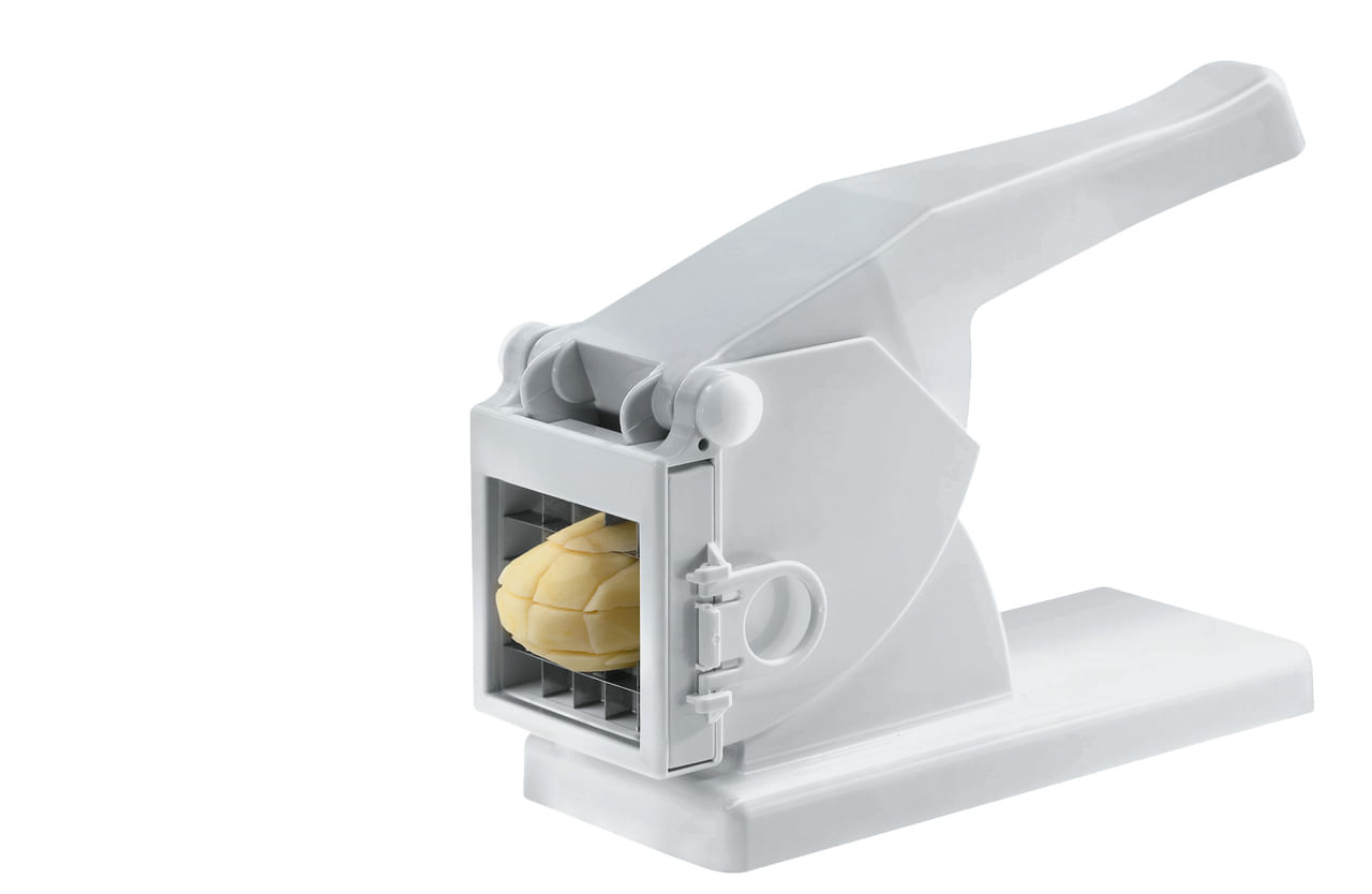 Leifheit Taglia patate Leifheit 03206 Doppia Lama 10 e 12 Mm Bianco