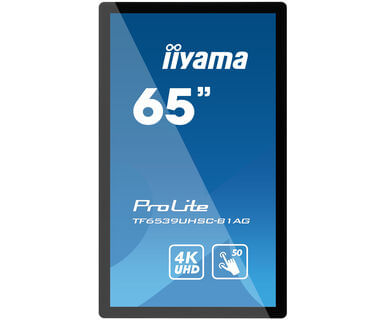 iiyama-TF6539UHSC-B1AG-lavagna-interattiva-1651-cm--65---3840-x-2160-Pixel-Touch-screen-Nero-USB