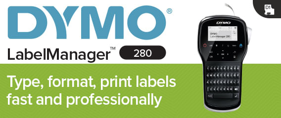 DYMO-LabelManager-a¢-280-AZERTY--Dymo-LabelManager-280-Handheld-Label-Printer-QWERTY-Keyboard-Black-Silver-