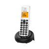 Alcatel-E160-Bianco-Telefono-Cordless-DECT-con-Blocco-Chiamate-Indesiderate-Ampio-Display-Retroilluminato-Arancione-di-Facile-Lettura-Suonerie-Classiche-e-Polifoniche
