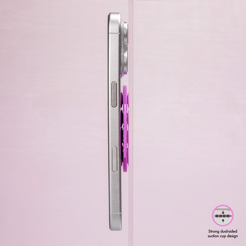 Case--Me-CMSILSUCTION3-supporto-per-personal-communication-Supporto-passivo-Telefono-cellulare-smartphone-Rosa