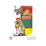 W WIDMANN MILANO Party Fashion WIDMANN 36078 COSTUME PIPPI CALZELUNGHE 11/13 CM 158 #3607