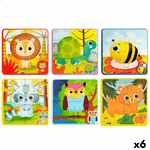Puzzle per Bambini Lisciani Touch Screen 24 Pezzi 16 x 0,1 x 16 cm (6 Unità)