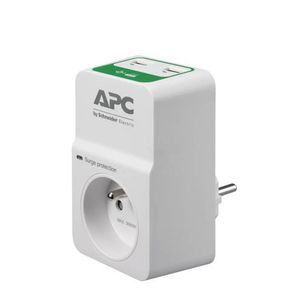 APC PM1WU2-FR protezione da sovraccarico Bianco 1 presa(e) AC 230 V