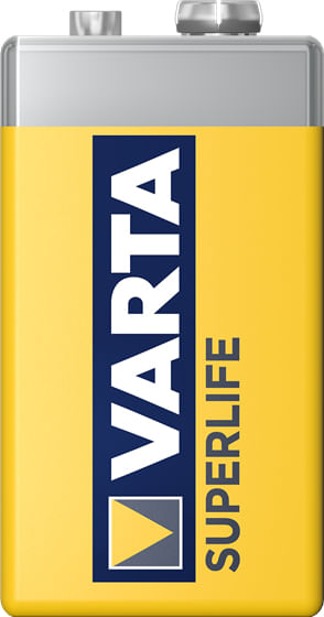 Varta-Superlife-9V-Batteria-monouso-Zinco-Carbonio