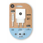 Caricabatterie da muro TechOneTech 25W PD + cavo USB-C a Lightning