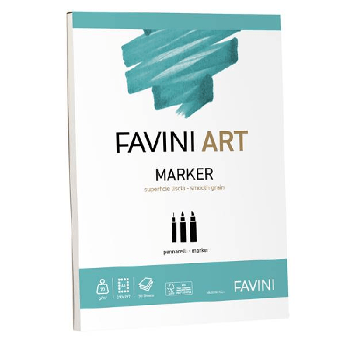 FAVINI Album collato Marker Favini Art 50fg 70gr A4