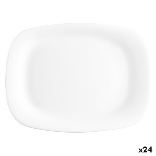 Piatto da pranzo Bormioli BOR1191 Rettangolare (24 Unità) (20 x 28 cm)