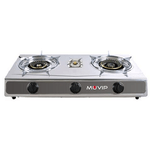 Muvip Strong Series Gas Kitchen 3 Fire - Accensione piezoelettrica - Bruciatore in ghisa staccabile