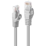 Lindy Cavo Di Rete Patch Cat.5E U/Utp 3 Mt Connettore Rj-45 Non Schermato Grigio 10 Anni Di Garanzia