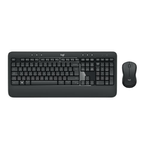 Logitech Advanced MK540 tastiera Mouse incluso Universale USB QWERTZ Tedesco Nero, Bianco