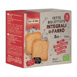 Fior di loto Confezione da 36 fette biscottate integrali al farro - 300gr - Fior di Loto