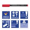 Staedtler-Lumocolor-318-C6-Confezione-da-6-pennarelli-indelebili---Linea-di-circa-06-mm---Asciugatura-rapida---Colori-assortiti