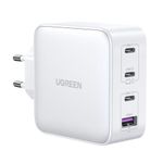 Ugreen 15337 Caricabatterie per dispositivi mobili Universale Bianco AC Ricarica rapida Interno