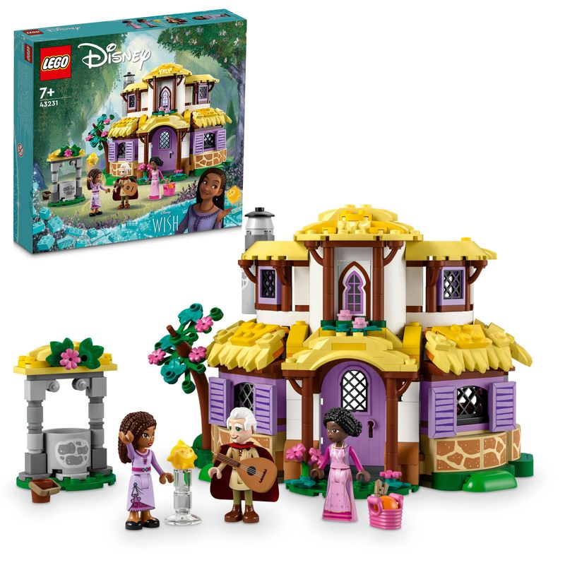 LEGO-Disney-Wish-Il-Cottage-di-Asha-Casa-delle-Bambole-Giocattolo-dal-Film-Wish-con-Mini-Bamboline