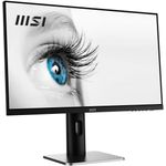 MSI Pro MP273QP Monitor PC 68,6 cm (27") 2560 x 1440 Pixel Wide Quad HD LED Nero, Argento