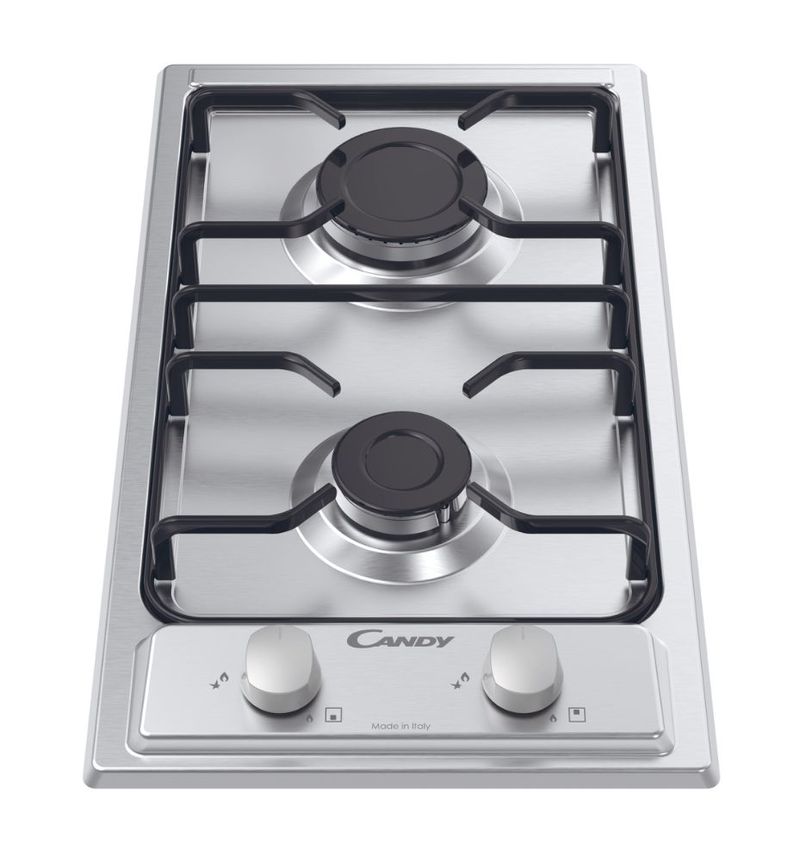Candy-Idea-CHW23X-Stainless-steel-Da-incasso-28.8-cm-Gas-2-Fornello-i-
