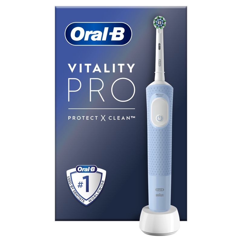 Oral-B-Vitality-Pro-Adulto-Spazzolino-rotante-oscillante-Grigio-Bianco